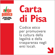 La “Carta di Pisa”, il codice etico di Avviso Pubblico per gli enti e gli amministratori locali. La “Carta di Pisa”, il codice etico di Avviso Pubblico per gli enti e gli amministratori locali.