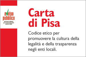La &ldquo;Carta di Pisa&rdquo;, il codice etico di Avviso Pubblico per gli enti e gli amministratori locali.